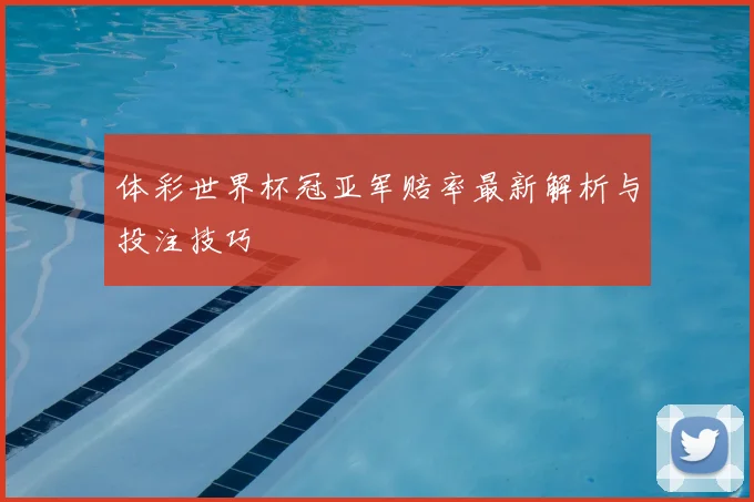 体彩世界杯冠亚军赔率最新解析与投注技巧