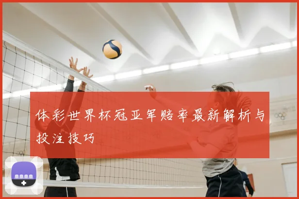 体彩世界杯冠亚军赔率最新解析与投注技巧
